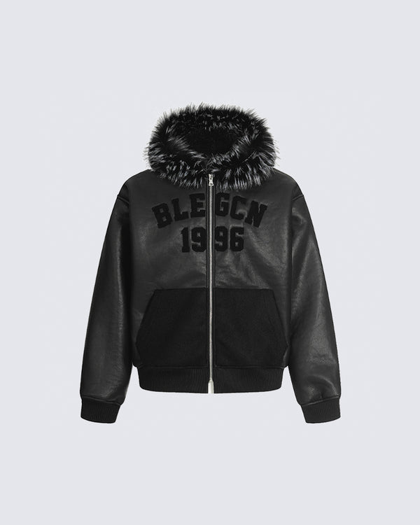 American Style Thickened Hooded Cotton Coat