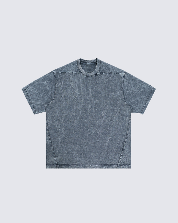 KIIKIO Vintage Wash Oversized T-Shirt for Casual Street Style