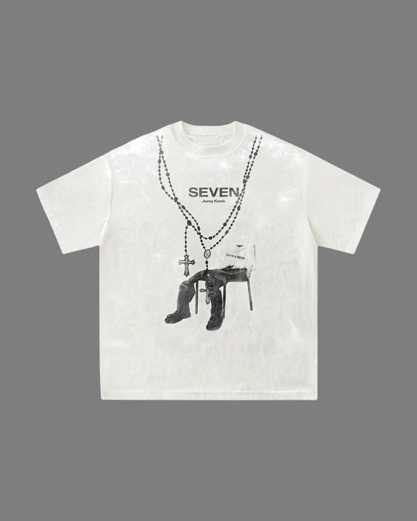 Chain Print Hip-Hop Tee