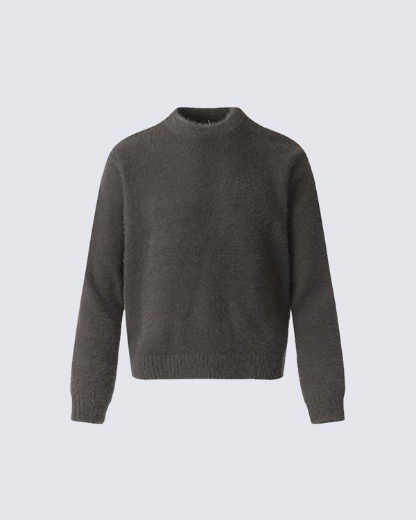 Cozy Minimalist Knitted Sweater