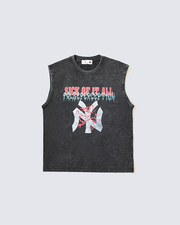 Sick of It All Sleeveless Tee