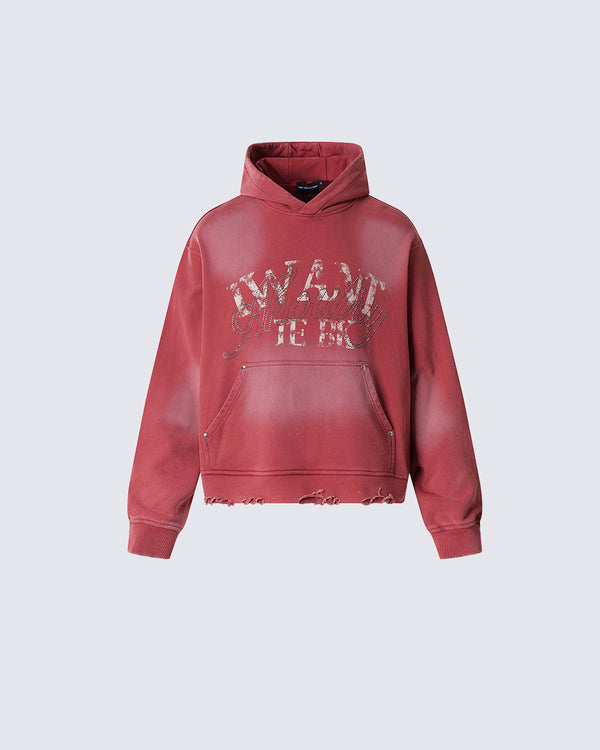 American Streetwear Heavyweight Washed Hoodie Sweatshirt