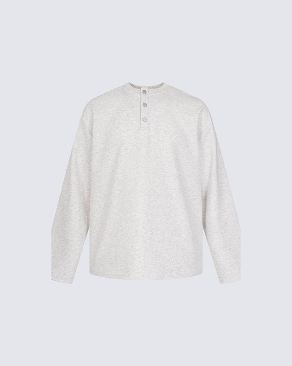 Men's European-American Retro Casual Long Sleeve T-Shirt