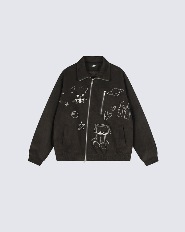 Niche Design Loose Fit Vintage Jacket