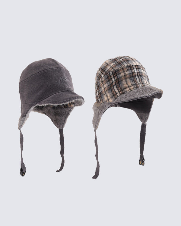 Retro Reversible Aviator Hat