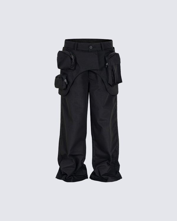 Detachable Fanny Pack Overalls