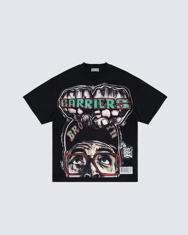 Foam Print Hip-hop T-shirt