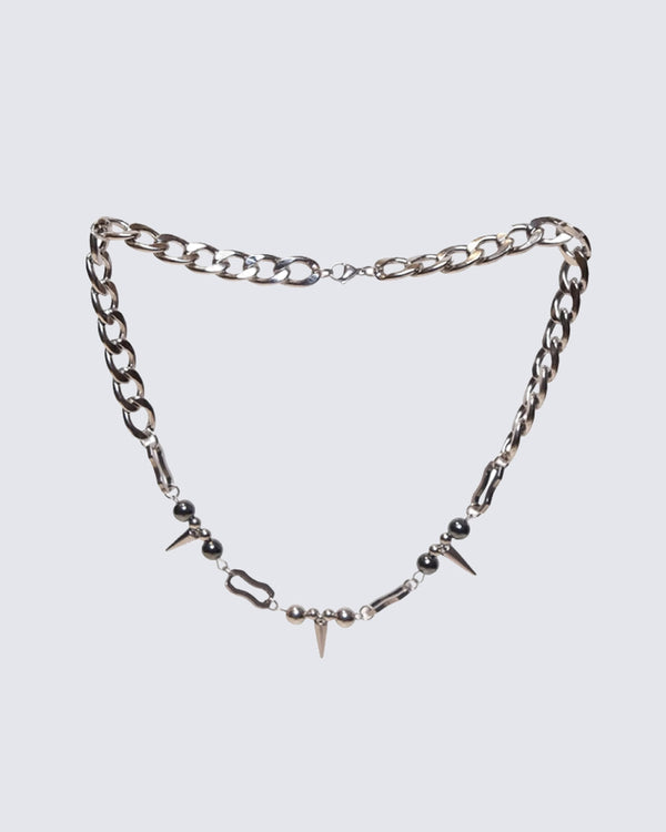 Punk Style Metal Chain Necklace