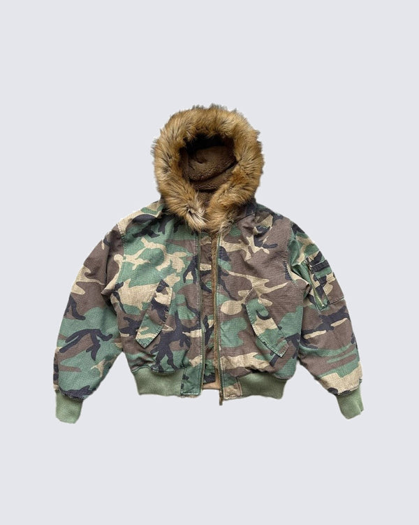 Thickened Camouflage Padded Jacket