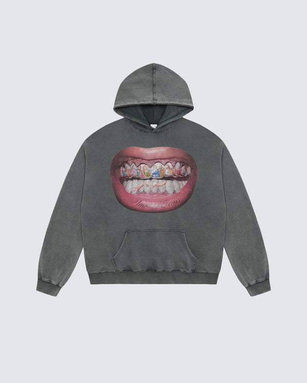 Unique Creative Lip Design Hoodie