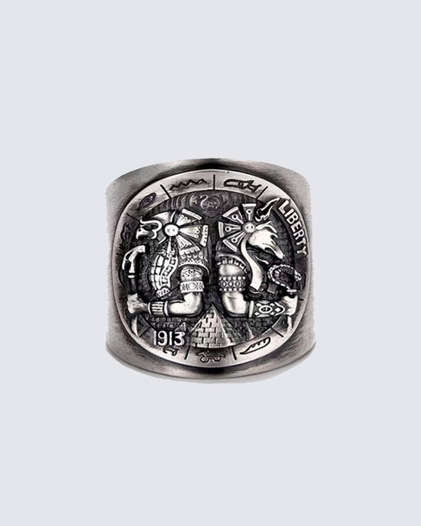 Horus Thai Silver Ring