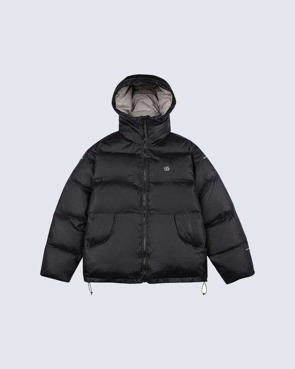 Minimalist Hooded Cotton Jacket