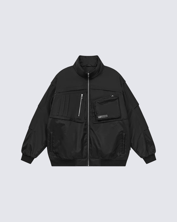 Utility Pocket Tech Workwear Puffer Jacket