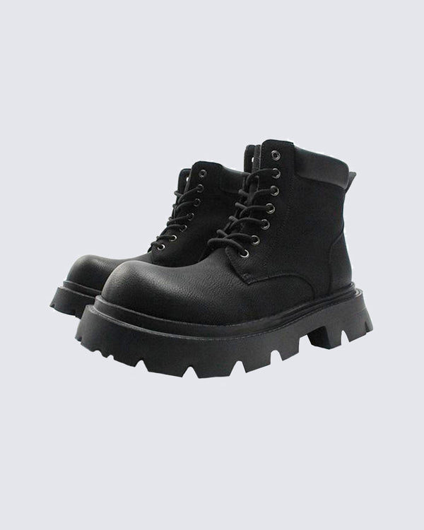 British Style Chunky Martin Boots