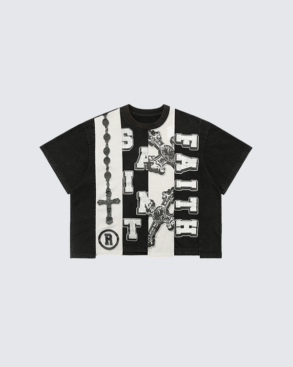 Saint Faith Contrast Graphic Tee